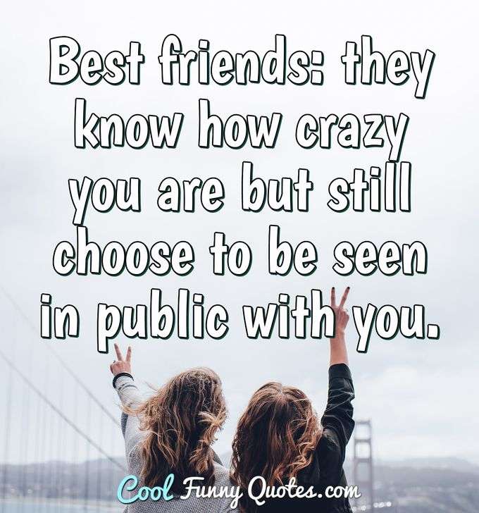 Friend Quotes Cool Funny Quotes
