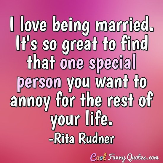 Marriage Quotes Cool Funny Quotes