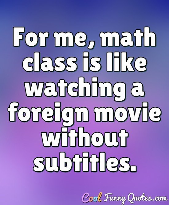 Math Quotes Cool Funny Quotes