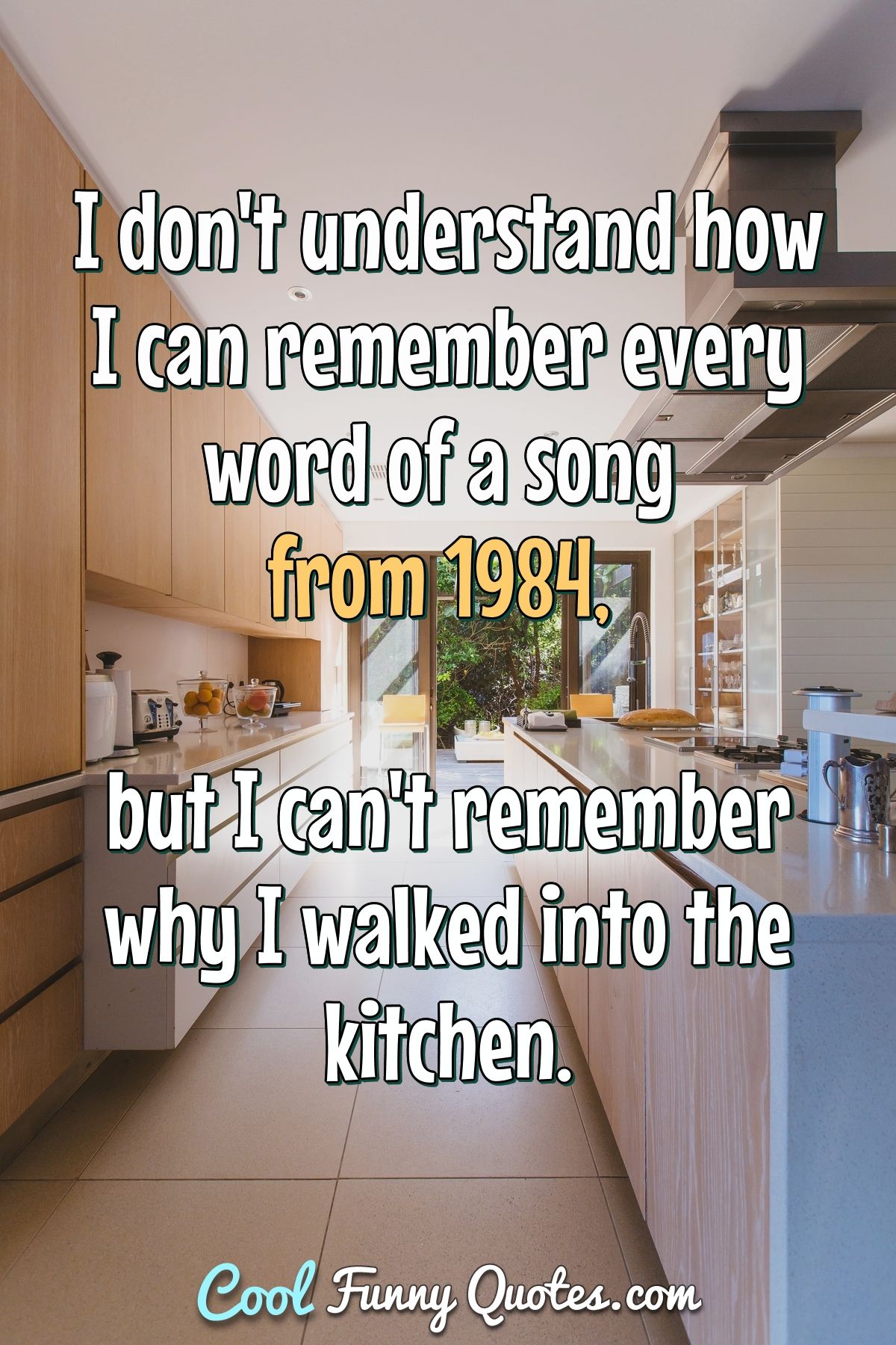 I Don T Understand How I Can Remember Every Word Of A Song From 1984 But I