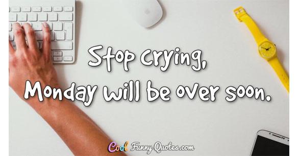 Funny quotes about crying